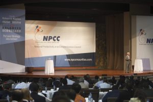Photo of the stage during NPCC workshop 2015